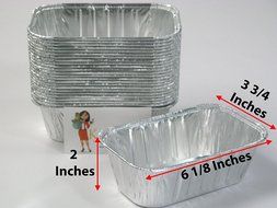 Katgely 7 Oz Aluminum Casserole Pot Pie Pans (Pack of 100) N5