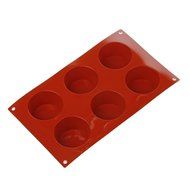 Silikomart Muffin Cake Mould, Terracotta, 69mm N4