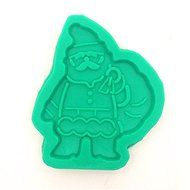 "Silicone Christmas Santa Cake Chocolate Biscuit Mold Fondant Pastry Mould Decoration Baking" shopping N4