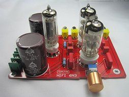 Buffer Tube 6N3 HIFi Audio Preamplifier gall-level tone Dual AC150V-0-AC150V