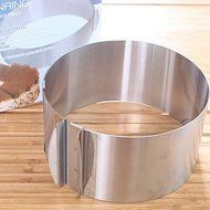 Y&amp;XL&amp;H Stainless Steel Circle Of mousse Cake Every Circular Mould 6 Inch And 12 Inch Baking Tools Can Be Adjusted N4