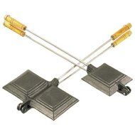 Heavy Duty Square Single Or Double Jaffle Pie Iron Sandwich Cooker N5
