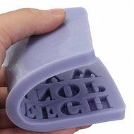 UR Bakeware Alphabet Silicone Mold Capital Letter Punctuation Biscuit Cake Mould