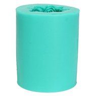 Silicone Rose Flower Candle Mold Soap Mould Cylinder Wedding DIY Baking Molds shopping N5