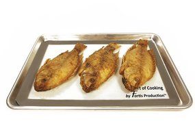 Fortis Production Heavy Duty Eco-friendly Non-stick Heat Resistant 3 Silicone Baking Mat Set N5