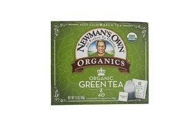 Newman's Own Organics Green Tea, 40 Count (Pack of 6)
