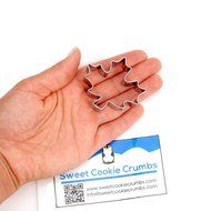 Mini Maple Leaf Cookie Cutter- Stainless Steel N2