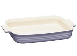 Le Creuset Stoneware Rectangular Dish, 10.5 by 7-Inch, Lilac