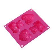 Silikomart Silicone Baby Line Bakeware Collection, Happy Sweetie N2