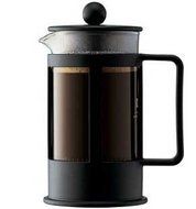 Bodum Original Kenya 8 Cup Coffee Press, Black (34 oz. / 1 L.) N2