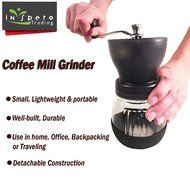 Manual Coffee Grinder, Top Quality, Stainless Steel, Fortified Glass, Ceramic Core, Adjustable Grinder, Make Fresh...