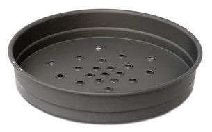 Manpans USA Made Hard-Anodized 12 Inch Perforated Deep Dish Pizza Pan N2
