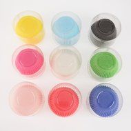 TecGeo(TM) 100pcs/set Red Yellow Cupcake Liners Mold Mix 4 Color Christmas Paper Cup Cake Muffin Case Baking Cups...