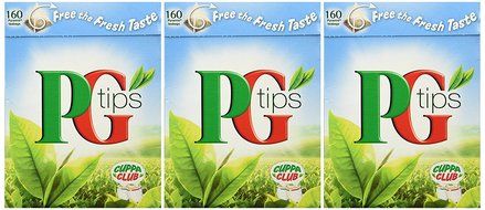 PG Tips 160 Bags 3 Pack (480 Bags Total) N2