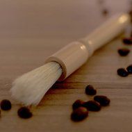 BEST Coffee Grinder Brush and Scoop by Coffee Gator. Premium Quality N4
