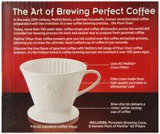 Melitta 64101 Porcelain #2 Cone Brewer N3