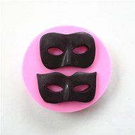 Wocuz W0527 2 Masks Jelly Pudding Candy Making Silicone Mold Cake Decoration Mould Fondant Chocolate Small Pastry...