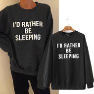 Pullover Tops,Morecome Women Ladies Letter Print Long Sleeve Sweatshirt Loose Blouse N3
