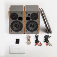 Edifier R1280T Powered Bookshelf Speakers - 2.0 Active Near Field Monitors - Studio Monitor Speaker - Wooden Enclosure...