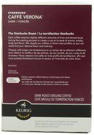 Starbucks Caffe Verona Dark, K-Cup for Keurig Brewers, 96 Count N8