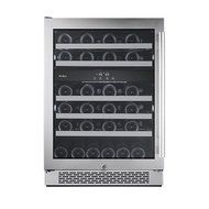 Avallon 46 Bottle Dual Zone Built-In Wine Cooler - Left Hinge