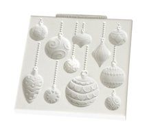 Christmas Baubles Katy Sue Designs Silicone Mould for Cake Decorating Cupcakes Sugarcraft Candies