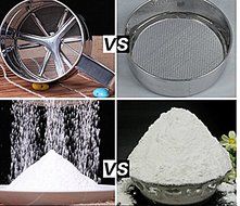 STANLESS STEEL SEIVE CUP SCREEN MESH POWDER FLOUR SIEVE BAKING TOOLS FOR CAKES516 N2