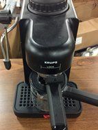 Krups Model 963 Black Espresso / Cappuccino Maker 4 CUP Steam N2
