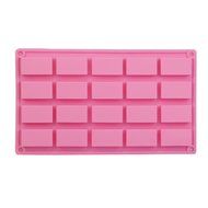 Cupcake Molds - TOOGOO(R) Silicone Mould Mold Ice Cube Tray Chocolate Cake Muffin Soap Cupcake Molds DIY Pink(...