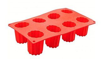 With Stripes Cup Shape Silicone Cake Mold Chocolate Muffin Cup Cake Baking Tools