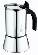 Bialetti Elegance Venus Induction 10 Cup Stainless Steel Espresso Maker