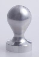Espresso tamper 50mm for that was cut out from the coffee workshop Nana steel round bar (japan import) N2