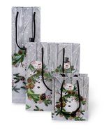Boston International 6 Count Luv2Pak Gift Bags, Medium, Christmas Dogs N3