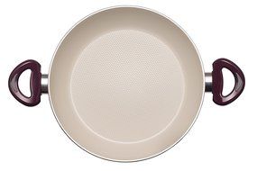 Essenso Ecotouch Lazio Enamel-Coated Low Dutch Oven with Nonstick Ceramic Interior, PTFE / PFOA Free, 3 Quart,... N7