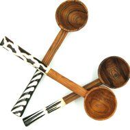 Sunshine Tienda Olive Wood Coffee Scoop N3