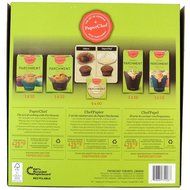 PaperChef Parchment Collection Lotus, Tulips, Large Culinary Parchment Baking Cups 288 Pieces