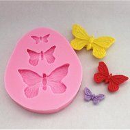 Bhbuy Lace Silicone Mold Sugar Craft Cake Fondant Mould Butterfly Cake Decorating Tool