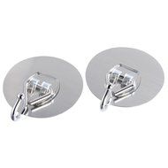 Xavax Metal Hook with Reusable Adhesive Pad Pack 2 [111535] N2