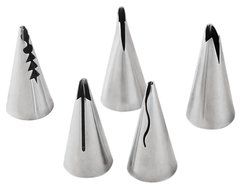 COCOTINA 5pcs Russian Tulip Icing Piping Nozzles Tips Pastry Cake Decorating Kitchen Tools N3