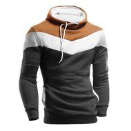 Men's Outwear,Laimeng Cotton Blend Fashion Retro Long Sleeve Hoodie Hooded Sweatshirt Tops Jacket Coat Outwear... N15