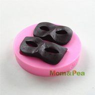 Mom&amp;pea 0527 Catwoman Mask Shaped Silicone Mould for Fondant Cake Sugar Paste Cake Decoration 3d Cake Toppers... N2