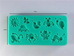 Sun and Cute Little Insects Silicone Mold Fondant Cake Decorating Tools N2