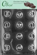 Cybrtrayd B008 Assorted Baby Mints Baby Chocolate Candy Mold