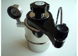 CX-25P Bellman Stovetop Espresso Maker w Pressure Gauge