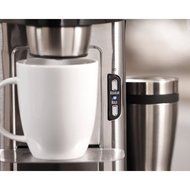 Hamilton Beach Stainless Steel The Scoop Single-Serve Coffeemaker, Automatically Shuts Off After Brewing N2