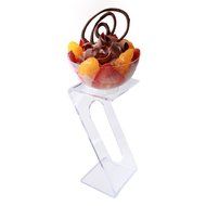 Individual Acrylic Cone Stand 6 inches 5 count box N3