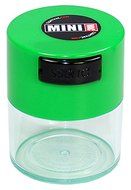 Minivac TV1-CLG - 10g to 30 gram Vacuum Sealed Container Green Cap &amp; Clear Body
