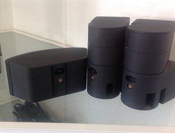 Bose premium jewel cube speakers center/side/bracket/wires 8pac