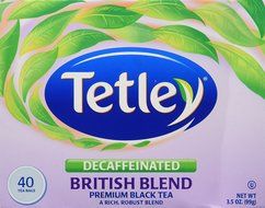 Tetley British Blend Naturally Decaffeinated Tea Bags British Blend Naturally Decaffeinated Premium