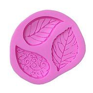 Y&amp;XL&amp;H Leaves Type Candy Fondant Cake Molds For The Kitchen Baking Molds